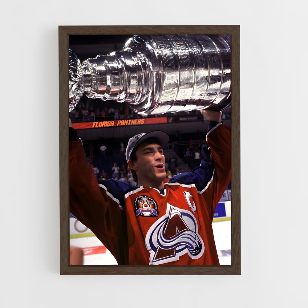 Poster Le Héros du Hockey – affiche Hockey sur glace (vue 5)